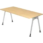 Hjh OFFICE PRO ATOS 19 S - Esdoorn 180 x 80 Tafelhoogte I In hoogte verstelbaar