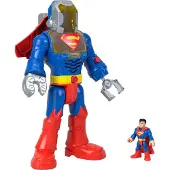 Mattel Superman Friends Dc Super Insider And Exosuit Figure Blauw Kinderen