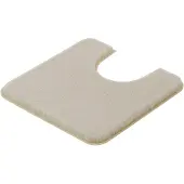 Kleine wolke - toiletmat Relax beige - 55x55cm