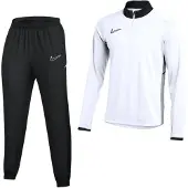 Nike Academy 25 Trainingspak 1/4-Zip Wit Zwart Grijs