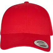 Flexfit Pet lichtgrijs / rood / zwart