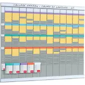 Nobo 12 Columns Professional Planner 32 Slots Blauw Kinderen