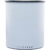 Planetary Design - Airscape - LET OP 1 Kilo! - Koffiebonen - Voorraadpotten - Vacuuum - Koffie - Staal - Mat Grijs - LET OP Extra Groot!