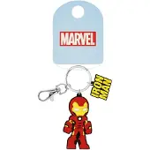 Peers Hardy Avengers Iron Man Silicone Red and Yellow Keychain