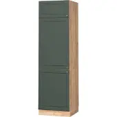 Vicco Fame-Line Koelkast ombouwkast – 60 cm Groen-Goud Landhuis