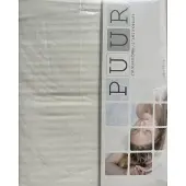 Puur Kussenslopen Uni - 100% Katoen - 60x70 (2 Stuks) - Offwhite