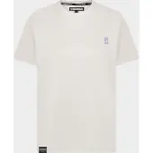 Poederbaas T-Shirt Poederbaas Women Arty Off White-L