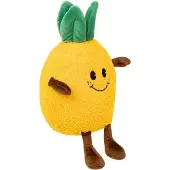 Atmosphera Créateur d'intérieur® Kids Knuffel Ananas - 20x14x20cm - Geel
