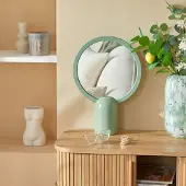 Atmosphera Vick Tafelspiegel - 29x10x41cm - Groen