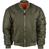 Fostex - Ma-1 Bomber Jack Dark Olive - Maat XS