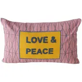 Boltze - Kussen - Sierkussen - Love & Peace - Katoen - 50x30