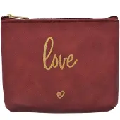 Juleeze Toilettas Dames 13x1x10 cm Rood Synthetisch