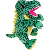 LUMO Stars Tactic - Pluche - Knuffeldino T-Rex - 42 cm - Zacht pluche - Grote ogen - Fins design - Eigen karakter - Inclusief app met spelletjes