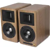 Edifier Airpulse A80 2.0 Hi-Fi draadloze luidspreker Walnut 2 st.