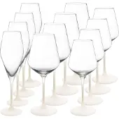 Villeroy & Boch Wein- und Sektgläser Set Manufacture Rock Blanc Set van 12
