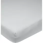 Meyco Home Uni hoeslaken tweepersoons - light grey - 180x200cm
