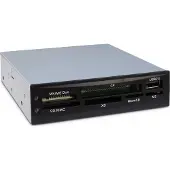Inter-Tech ci-02 noir interne usb 2.0 lecteur de carte mémoire (88884088)