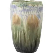 Creative Collection Mahasti vaas, groen, steengoed