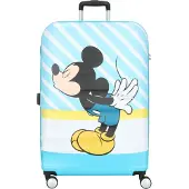 American Tourister Wavebreaker Disney 4-wielige trolley 77 cm mickey blue kiss