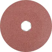 PFERD Schuurmiddelen, 64190008 COMBICLICK korundvezelschijf Ø 115 mm A 80 voor universele toepassingen (A 80)