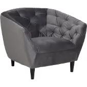 Molecule Ria Fauteuil Donkergrijs Velvet Elegant Design