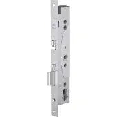 Abloy EL460 Paniekdeurslot | enkelzijdig krukgestuurd | zelfvergrendelend | DM40mm | PC92mm | voorplaat RVS 24x300mm rechthoekig | 12/24V DC | DR 1+2+3+4 - 10013842