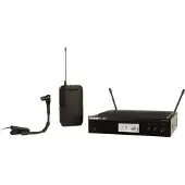 Shure BLX14RE/B98-M17 draadloze instrument-microfoonset (662 - 686 MHz)