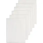Meyco Baby Uni hydrofiele doeken - 6-pack - white - 60x60cm