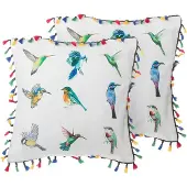 Beliani Decoratieve kussens, Mallow (45 x 45 cm)