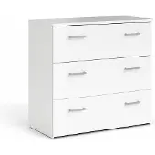 Ebuy24 Spell ladekast 3 lades wit.