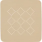 Spirella Antislip Douchemat - Badmat Antislip met Afvoergat en Ophanghaken - Douchevloermat Douchematje voor Douche en Badkamer