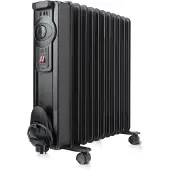 BLACKANDDECKER Oliegevulde radiator - BLACK+DECKER - BXRA2000E - 2000W - 11 elementen - Instelbare thermostaat