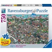 Ravensburger Acts of Kindness puzzel 750 stuks Gebouwen