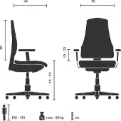 Hjh OFFICE Game bureaustoel GAMEBREAKER COLOSSUS Kunstleder zwart