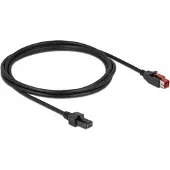 DeLOCK PoweredUSB cable male 24 V to 2 x 4 pin male 5 m for POS printers and terminals