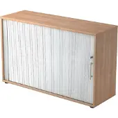 Hjh OFFICE PRO BETA 1732S - Walnoot Rail handvat (kunststof)