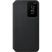 Samsung Smart Clear View Cover (Galaxy S22+), Smartphonehoes, Zwart