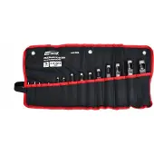 AWTOOLS , lederstempels, set van 15 stuks