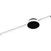 Eglo Zwarte led plafondlamp Sarginto