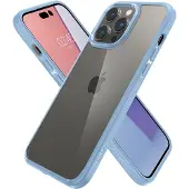 Spigen Doorzichtig Hybrid iPhone 14 Pro Max Hoesje Blauw