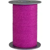 Pattberg Geschenkband Poly Glitter 1 cm x 100 m, Pink