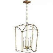 FEISS LED Hanglamp Thayer | 4X E14 Max 40W | Dimbaar | Antique Gild
