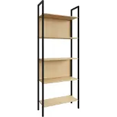 VCM Flakos5 wandkast 5 planken eik decor.
