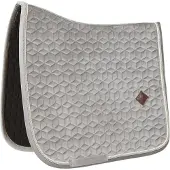 Kentucky Horsewear Horsewear - Zadeldek - Zadeldoek - Basic Velvet - Dressuur - Cob - Beige