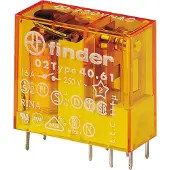 Finder 40.61.8.230.1000 Printrelais 230 V/AC 16 A 1x wisselcontact 1 stuk(s)