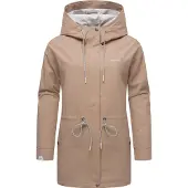 Ragwear Functionele jas 'Urbanna Remake' lichtbruin