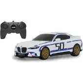 Jamara RC voertuig Auto - 402172 RC Sport Auto BMW 3.0 CSL - Wit - 2,4GHz RC Model Kant en Klaar - 1:24 Bestuurbare Auto