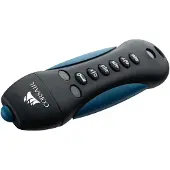 Corsair Microsystems USB 256 GB Padlock3 U3 COR (256 GB, USB-A), USB-stick, Blauw, Zwart