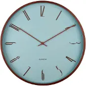 Karlsson Wandklok Scandia - Blauw - Ø40cm - Wandklok Scandinavisch