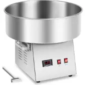 Royal Catering Suikerspinmachine - 52 cm - Roestvrij staal - Gedempte trillingen -